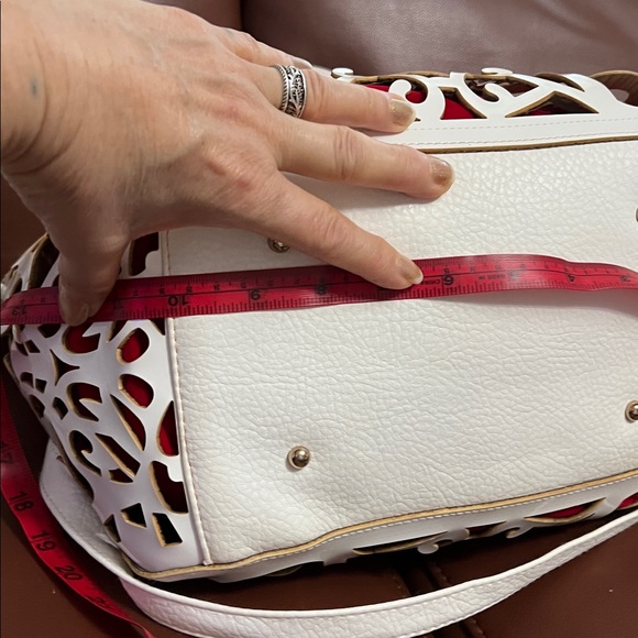 REPLICA - Ralph Lauren Red and Cream Tote Bag - Picture 14 of 15